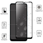 Xiaomi Redmi A1 4G / A2 4G AGC Glas Skärmskydd Full Glue Black Edge Splittersäker 9H Hårdhet Härdat Glasfilm