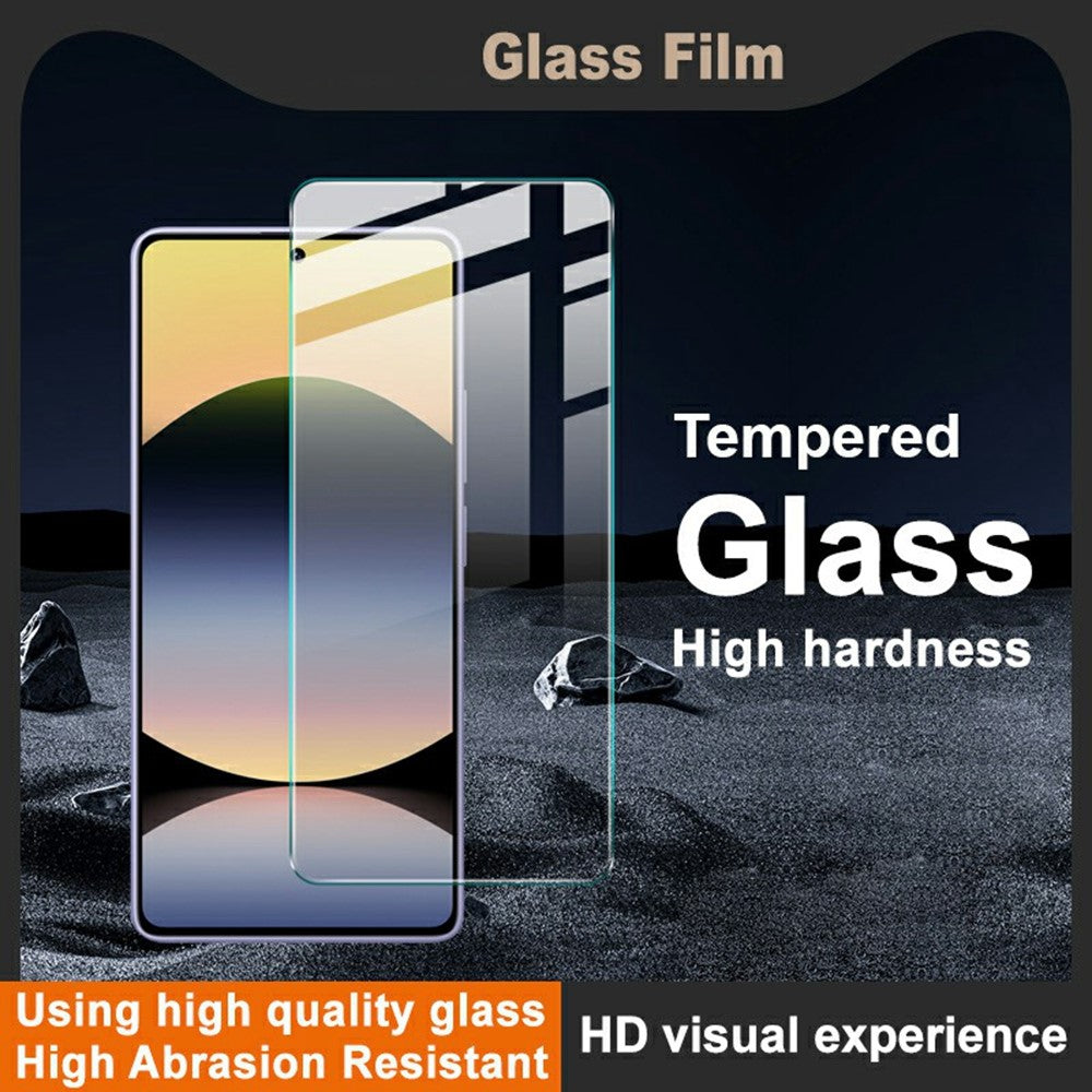 IMAK H-serien för Xiaomi Redmi Note 14S 4G härdat glas skärmskydd splittersäkert skydd