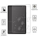 For Samsung Galaxy Tab S10 FE+ Tempered Glass Screen Protector 2.5D Straight Edge Full Screen Film Full Glue