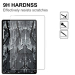 For Samsung Galaxy Tab S10 FE+ Tempered Glass Screen Protector 2.5D Straight Edge Full Screen Film Full Glue