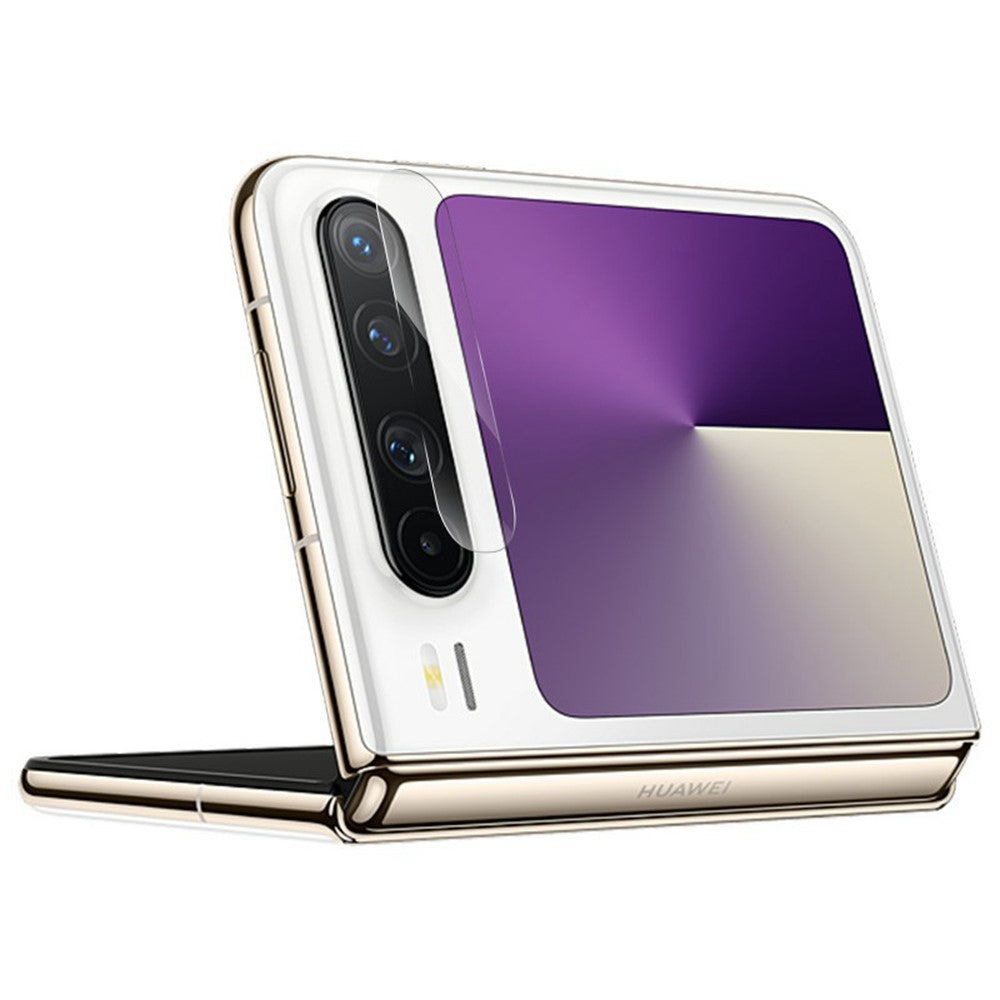 RURIHAI För Huawei Pura X Kameralinsskydd 3D Klar Hög Aluminium-Silikon Glaslinsfilm