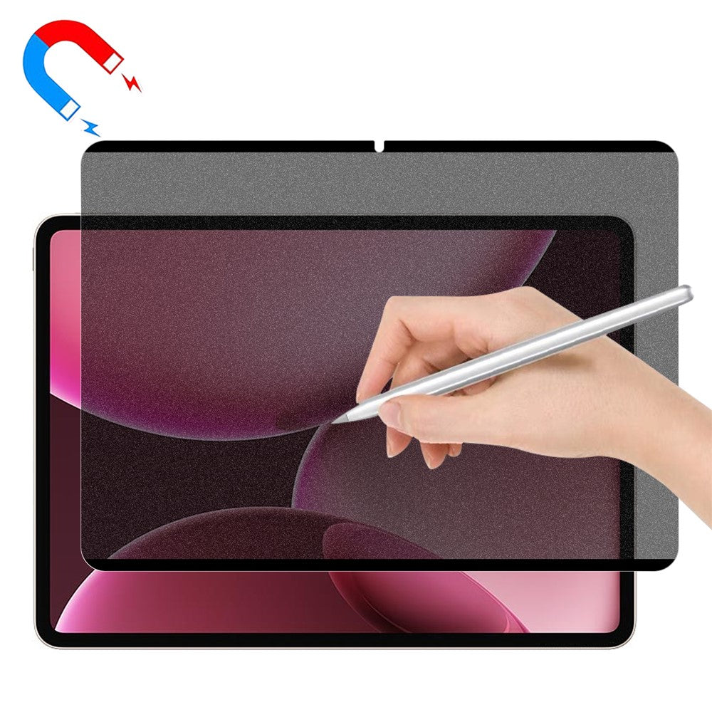 Oppo Pad 4 Pro Pappersliknande Skärmskydd Magnetisk PET Anti-Spionfilm