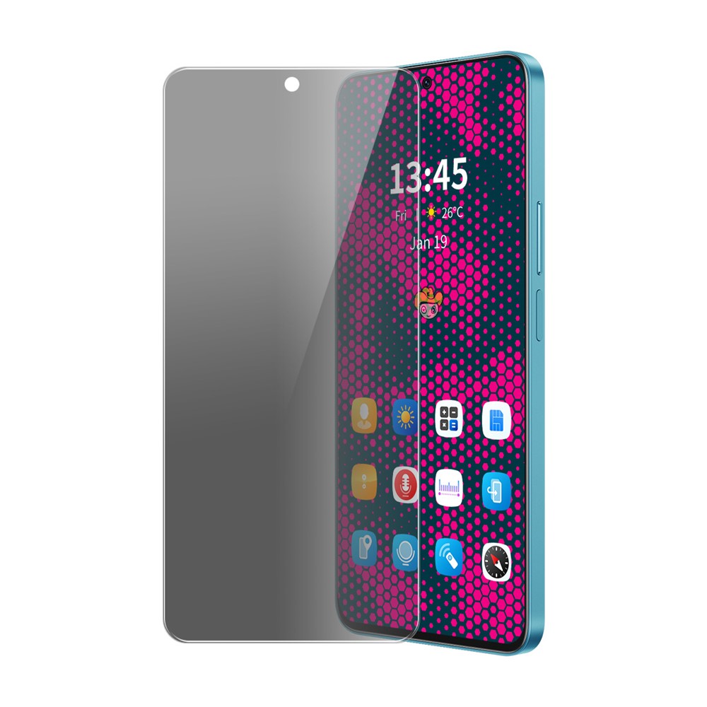 ENKAY HAT PRINCE För Oppo Reno13 F 5G (Reno 13 FS 5G) / 4G Anti-spionfilm Anti-reflexbehandlad skärmskydd Härdat glas