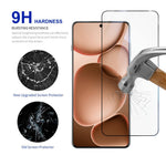 RURIHAI För Oppo Find X8 Ultra 5G Skärmskydd 0.18mm 2.5D Hög Aluminium-Silicon Glasfilm (Stödjer Fingeravtryckslåsning)