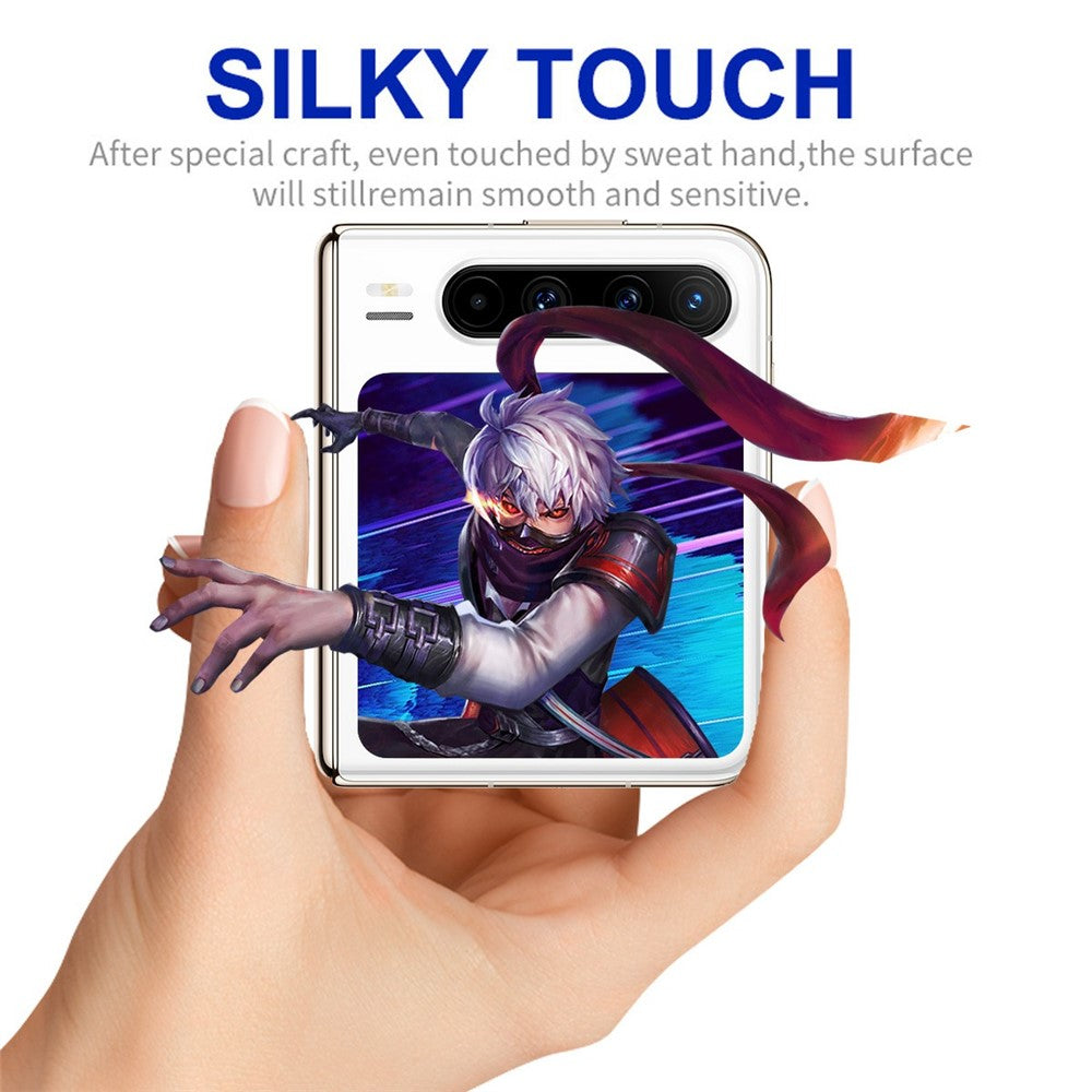 RURIHAI For Huawei Pura X Screen Protector + Camera Lens Protector Silk Printing High Aluminium-Silicon Glass Film Easy Installation