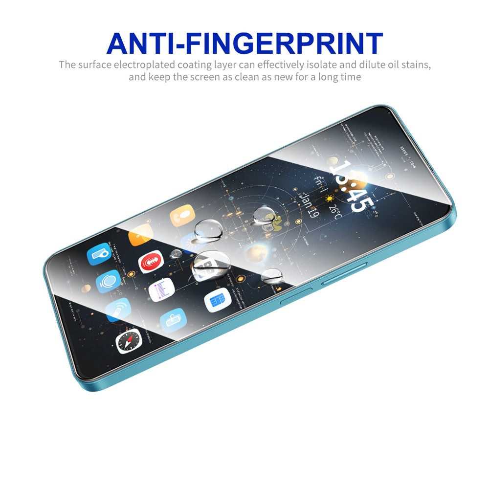 ENKAY HAT PRINCE For Xiaomi Redmi Note 14S 4G 2Pcs Screen Protector   9H Silk Printing 0.26mm Tempered Glass