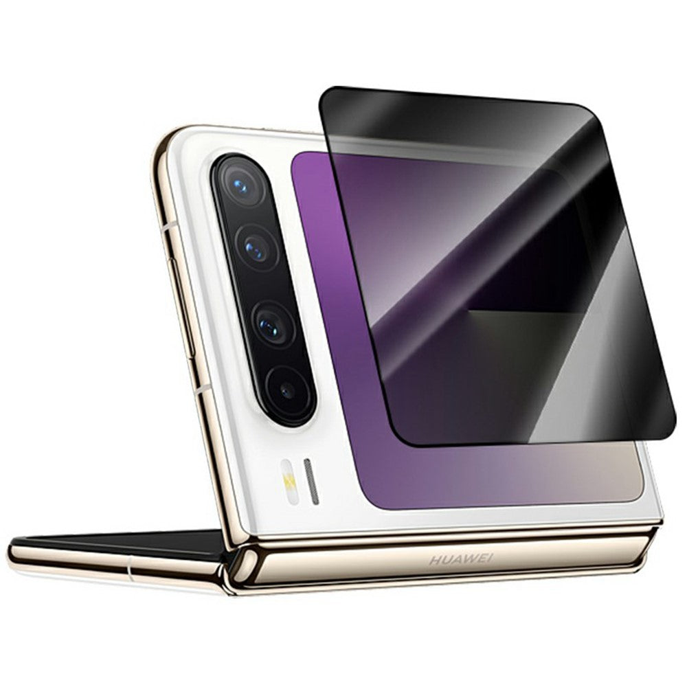 RURIHAI För Huawei Pura X Sekretessskärmskydd 0,3 mm 2,5D Hög Aluminium-Silikon Glas Anti-Spionfilm