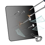 RURIHAI För Huawei Pura X Sekretessskärmskydd 0,3 mm 2,5D Hög Aluminium-Silikon Glas Anti-Spionfilm
