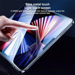 Screen Protector For iPad 10.2 (2021)  /  (2020)  /  (2019) Tempered Glass HD Film with Automatic Dust Removal Tool