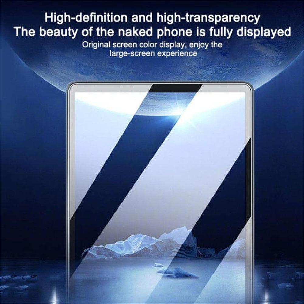 Screen Protector For iPad 10.2 (2021)  /  (2020)  /  (2019) Tempered Glass HD Film with Automatic Dust Removal Tool