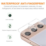 AMORUS For Samsung Galaxy S21 5G / S21+ 5G Camera Lens Protector Anti-explosion Tempered Glass HD Clear Back Camera Protective Film