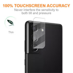 AMORUS For Samsung Galaxy S21 5G / S21+ 5G Camera Lens Protector Anti-explosion Tempered Glass HD Clear Back Camera Protective Film