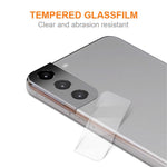 AMORUS For Samsung Galaxy S21 5G / S21+ 5G Camera Lens Protector Anti-explosion Tempered Glass HD Clear Back Camera Protective Film