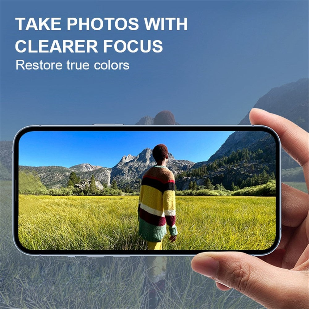 AMORUS For Samsung Galaxy S21 5G / S21+ 5G Camera Lens Protector Anti-explosion Tempered Glass HD Clear Back Camera Protective Film