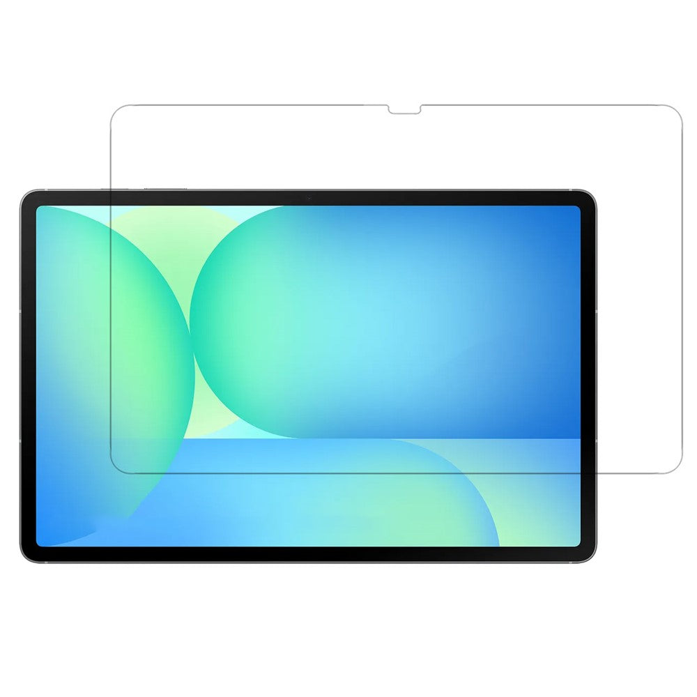 Til Samsung Galaxy Tab S10 FE+ Skærmbeskytter 2.5D Lige Kant Anti-ridse Hærdet Glas Fuld Dækning Film