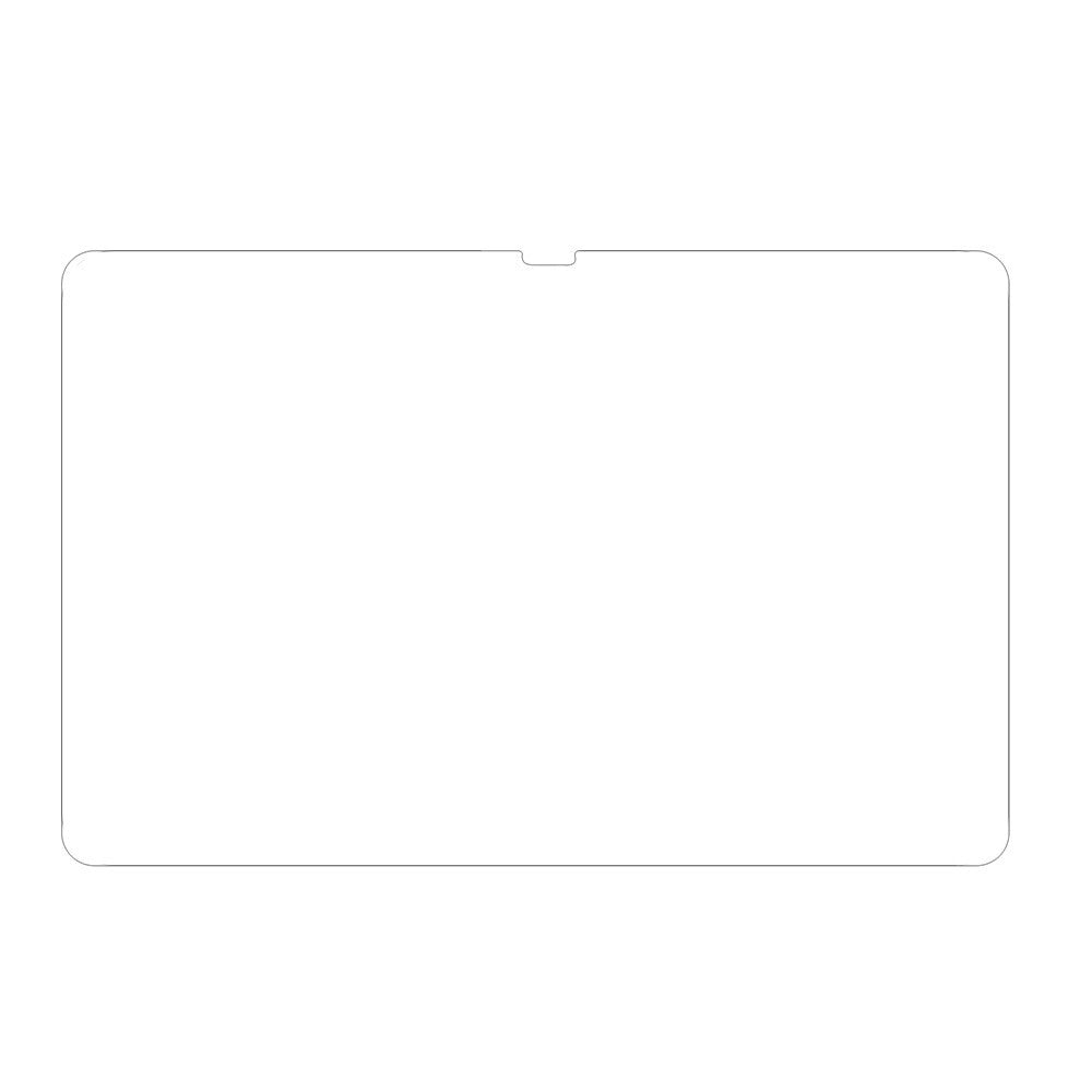 Til Samsung Galaxy Tab S10 FE+ Skærmbeskytter 2.5D Lige Kant Anti-ridse Hærdet Glas Fuld Dækning Film