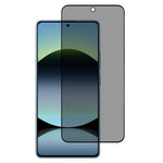 For Xiaomi Redmi Note 14S 4G Anti-Peep Full Covering Front Screen Protector Silk Printing Tempered Glass Film