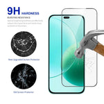 RURIHAI 10Pcs For Honor 400 Lite 5G High Aluminium-Silicon Glass Film 0.26mm 2.5D Screen Protector