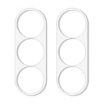 2Pcs For Samsung Galaxy Z TriFold 5G / Z Fold7 5G Camera Lens Protector 3D Arc Edge Anti-Scratch Tempered Glass Lens Film