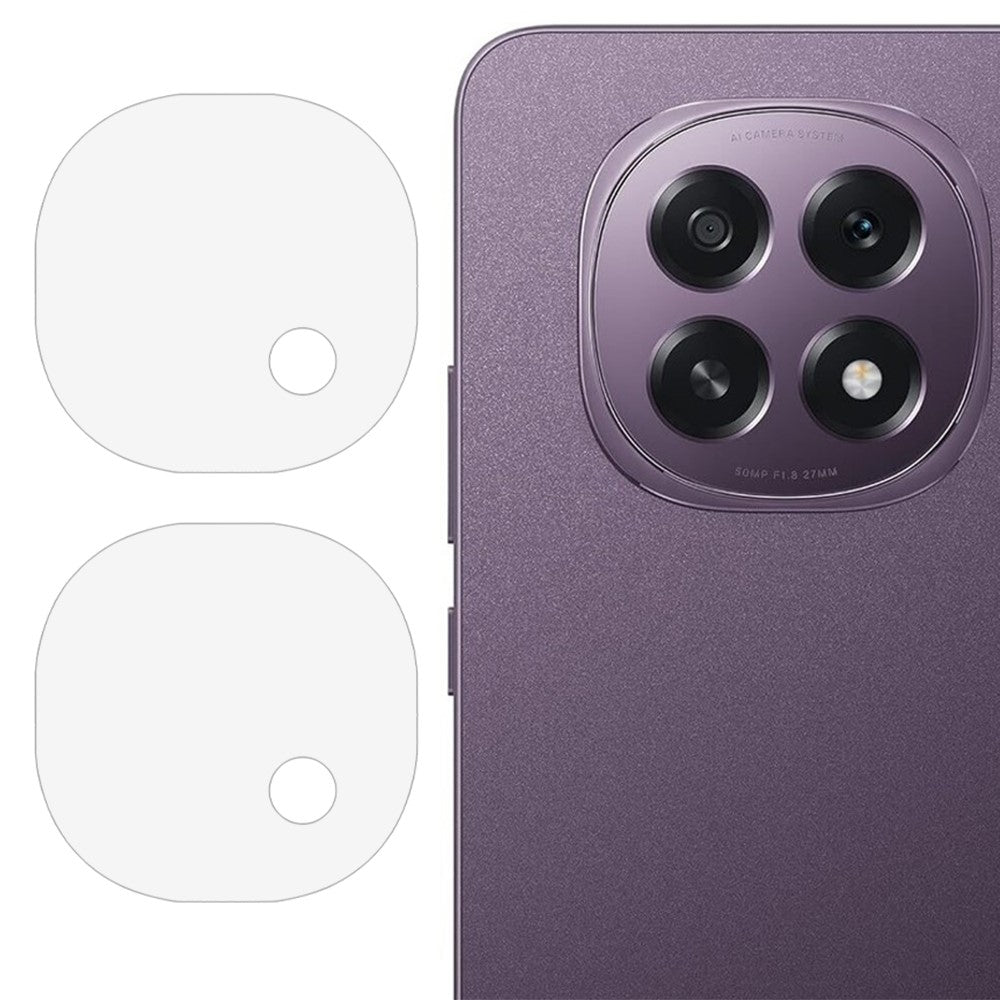 2 st för Oppo F29 5G kameralinsskydd 2.5D härdat glaslinsfilm
