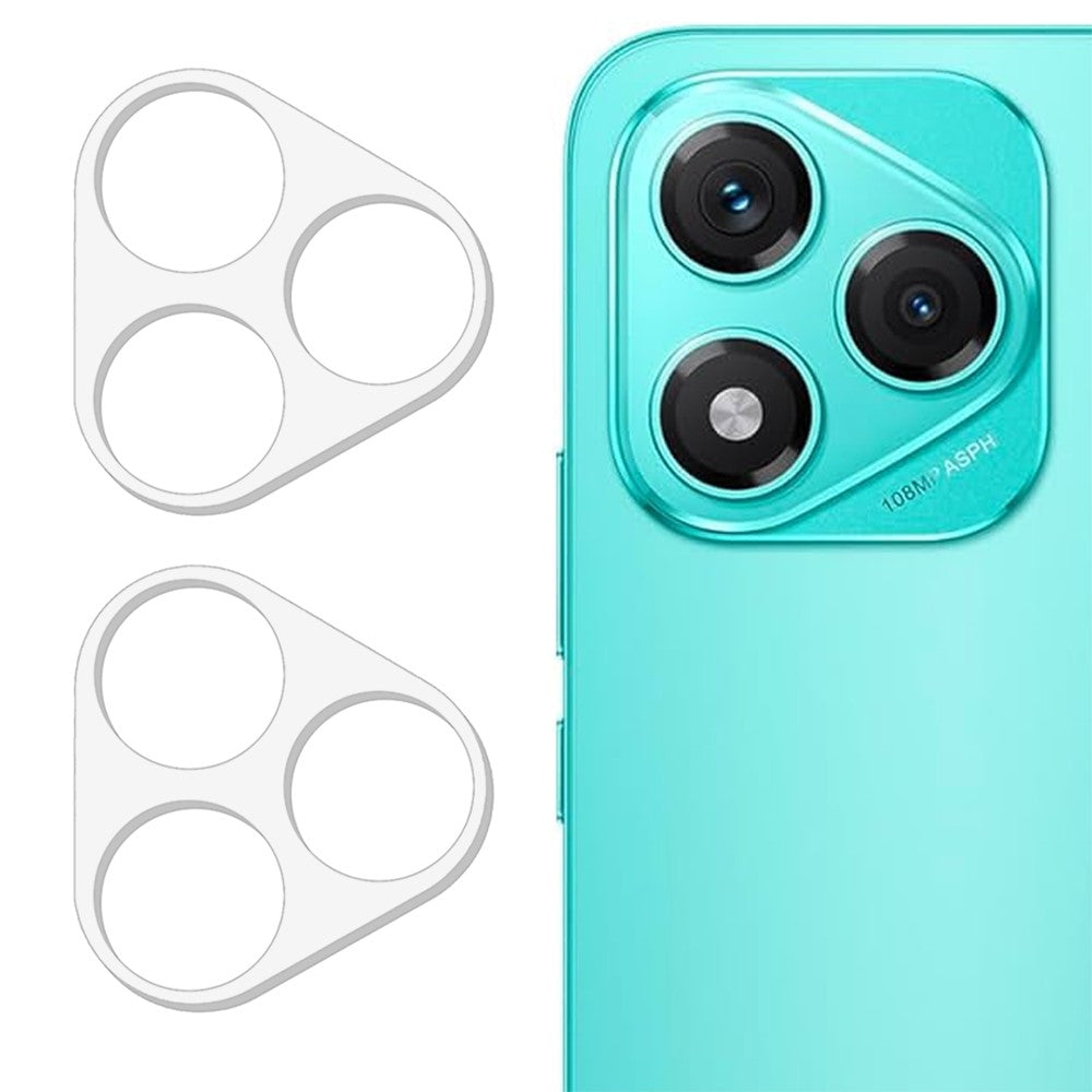 2Pcs For Honor 400 Lite 5G Camera Lens Protector 3D Arc Edge Anti-Scratch Tempered Glass Lens Film