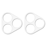 2Pcs For Honor 400 Lite 5G Camera Lens Protector 3D Arc Edge Anti-Scratch Tempered Glass Lens Film