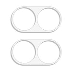 2Pcs For Samsung Galaxy Z Flip7 5G Camera Lens Protector 3D Arc Edge Anti-Scratch Tempered Glass Lens Film