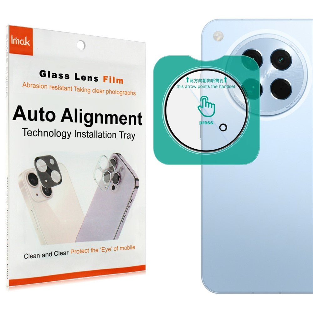 IMAK For Oppo Find X8s 5G Camera Lens Protector Tempered Glass Lens Film with Self Positioning Frame