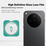 IMAK For Oppo Find X8s+ 5G Camera Lens Protector Tempered Glass Lens Film with Self Positioning Frame