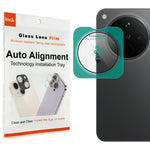 IMAK For Oppo Find X8s+ 5G Camera Lens Protector Tempered Glass Lens Film with Self Positioning Frame
