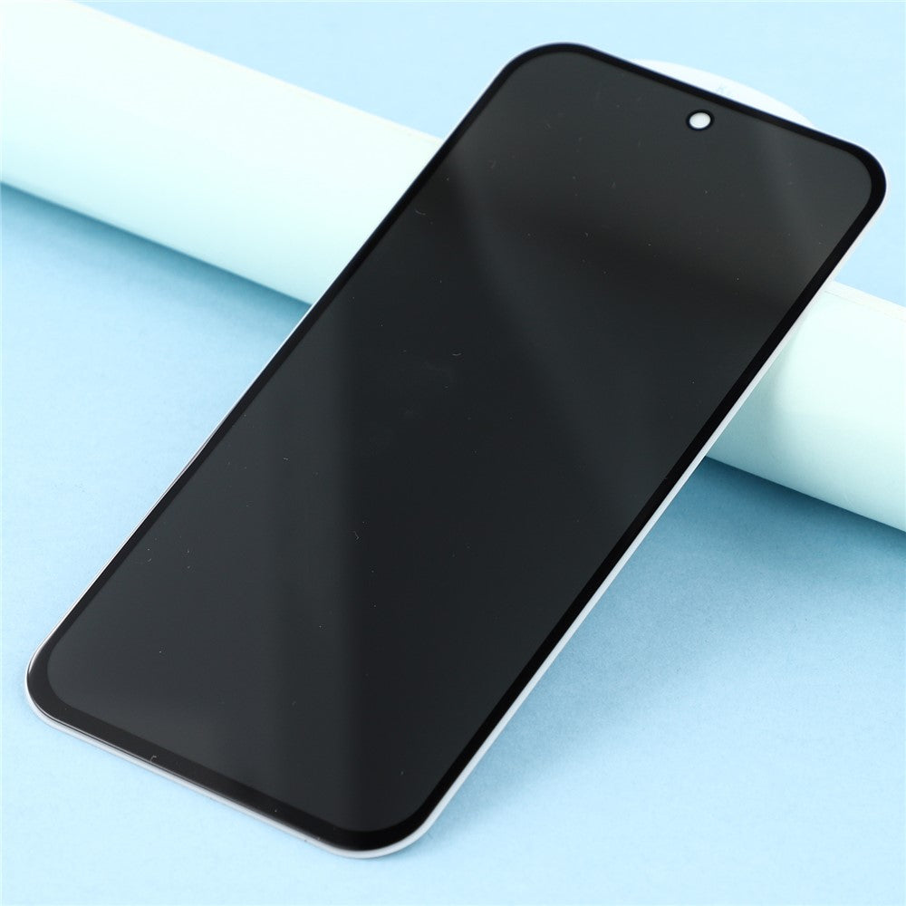 For Oppo Find X8s 5G Anti-Peep Full Covering Front Screen Protector Silk Printing Tempered Glass Film
