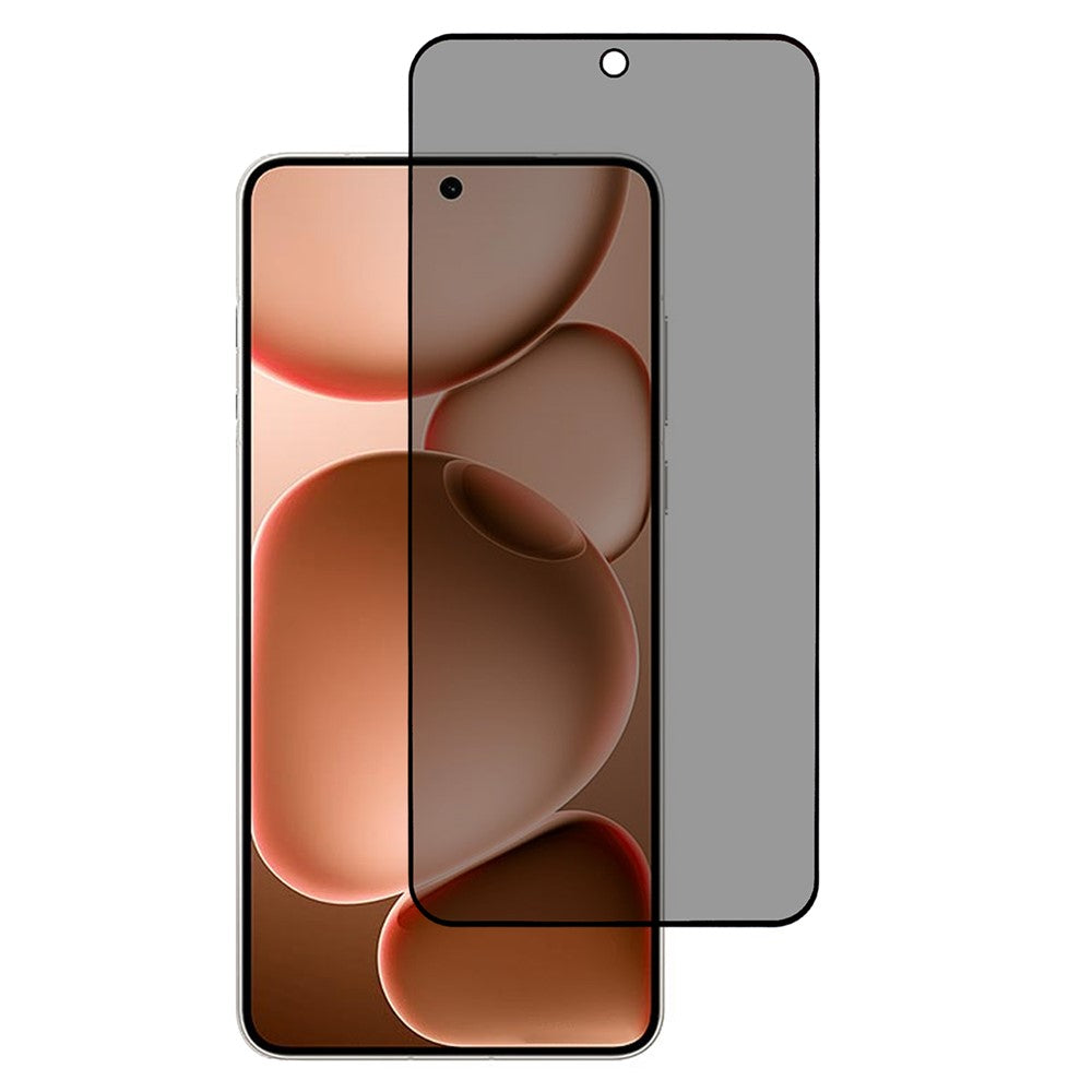 Oppo Find X8 Ultra 5G anti-spion fuldskærmsbeskyttelse, silketr print, hærdet glasfilm