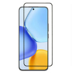 For Honor X60 GT 5G / 300 Tempered Glass Electroplating Anti-Fingerprint Silk Printing Full Glue Screen Protector