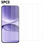 5Pcs For Xiaomi Poco F7 5G / Redmi Turbo 4 Pro 5G Front Screen Protector 0.3mm 2.5D Tempered Glass Clear Film