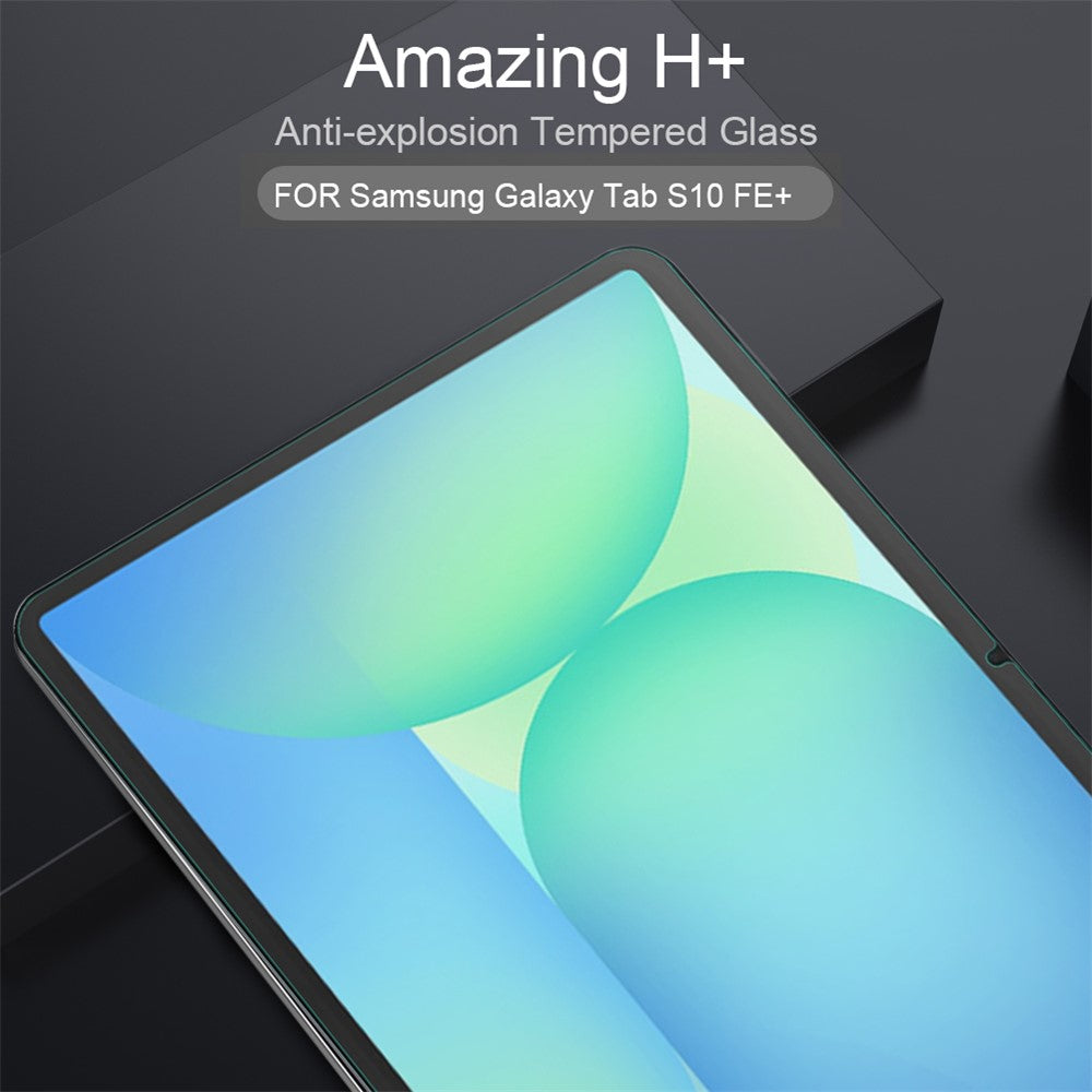 NILLKIN Amazing H+ Series For Samsung Galaxy Tab S10 FE+ Screen Protector Clear AGC Glass Tablet Film