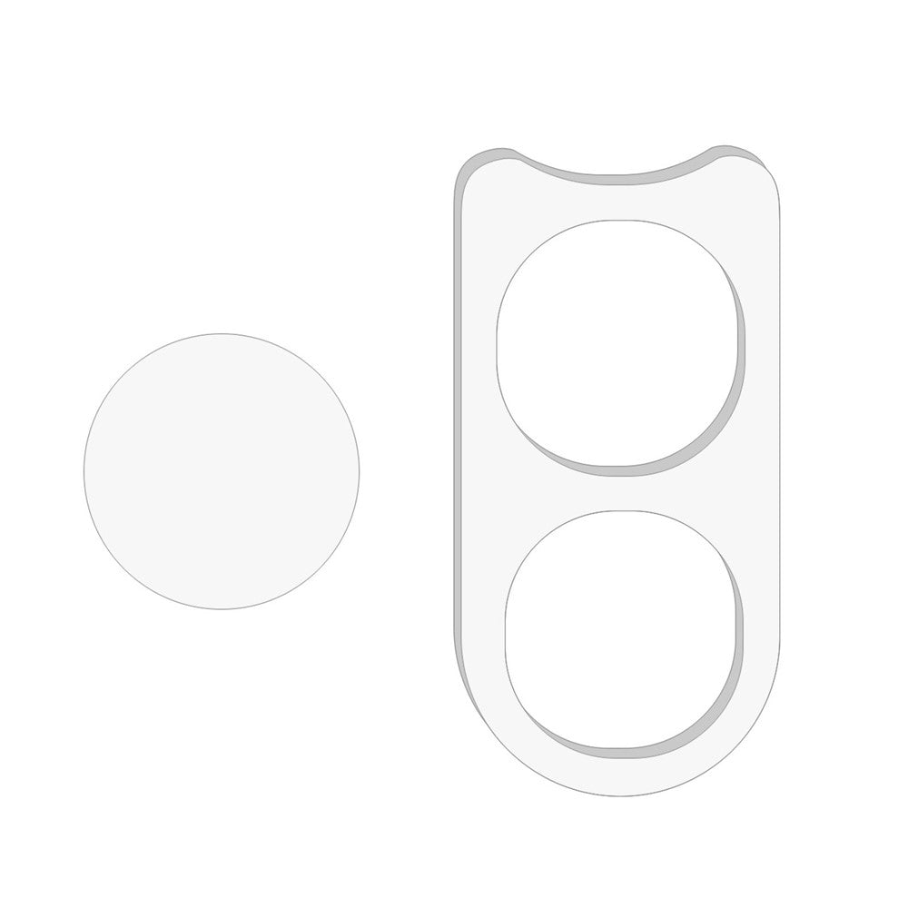 1 Set For vivo V50 Lite 4G / 5G Camera Lens Protector 3D Arc Edge Anti-Scratch Tempered Glass Lens Film