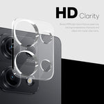 NORTHJO 2Pcs For Xiaomi Redmi Note 14S 4G Tempered Glass Camera Lens Protector Clear 3D Integrated Full Coverage