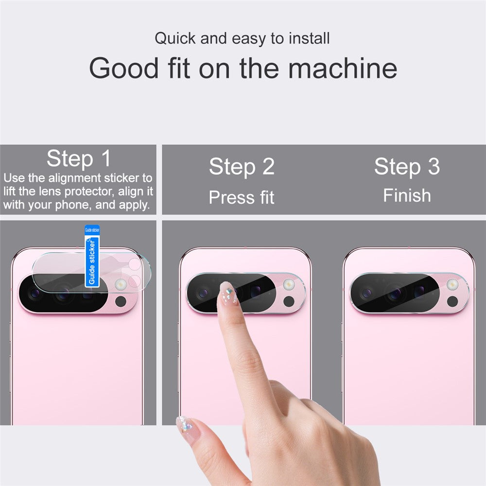 IMAK For Google Pixel 10 Pro Camera Lens Protector Slim Tempered Glass Lens Film