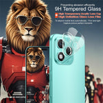 IMAK For Honor 400 Lite 5G Hærdet Glas Kameralinsebeskytter + Akryllinsebeskyttelsesdæksel