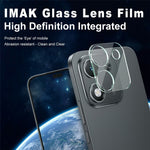 IMAK For Honor X70i Tempered Glass Camera Lens Protector + Acrylic Lens Cap