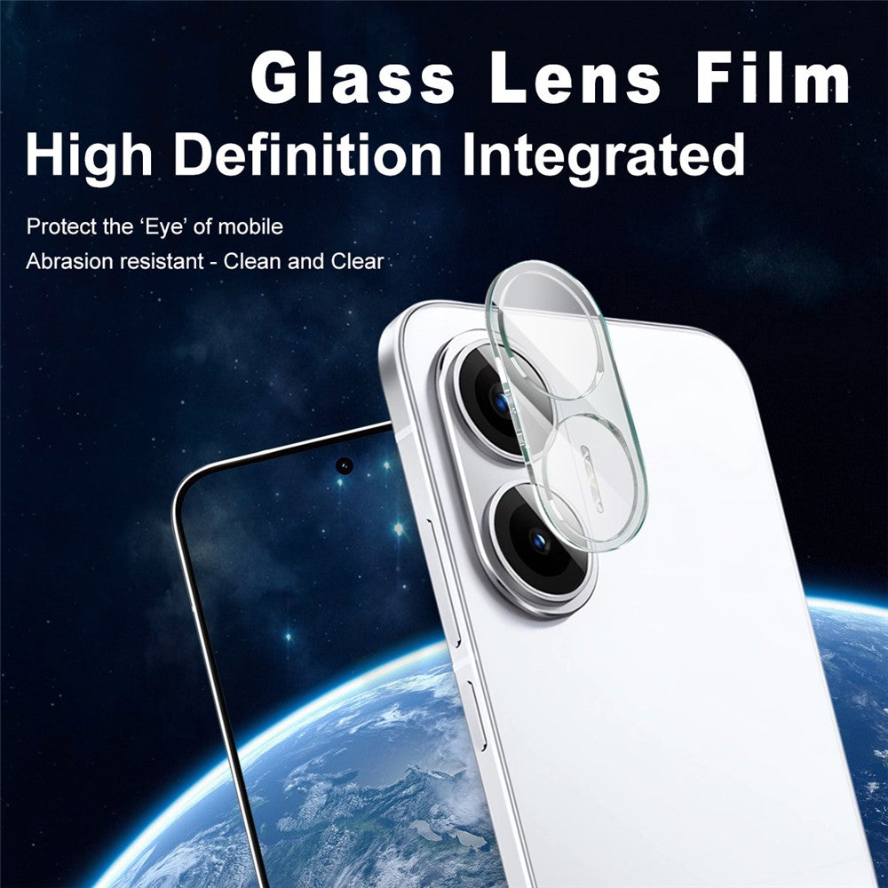 IMAK For Xiaomi Redmi Turbo 4 Pro 5G Tempered Glass Camera Lens Protector + Acrylic Lens Cap