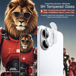 IMAK For Xiaomi Redmi Turbo 4 Pro 5G Tempered Glass Camera Lens Protector + Acrylic Lens Cap
