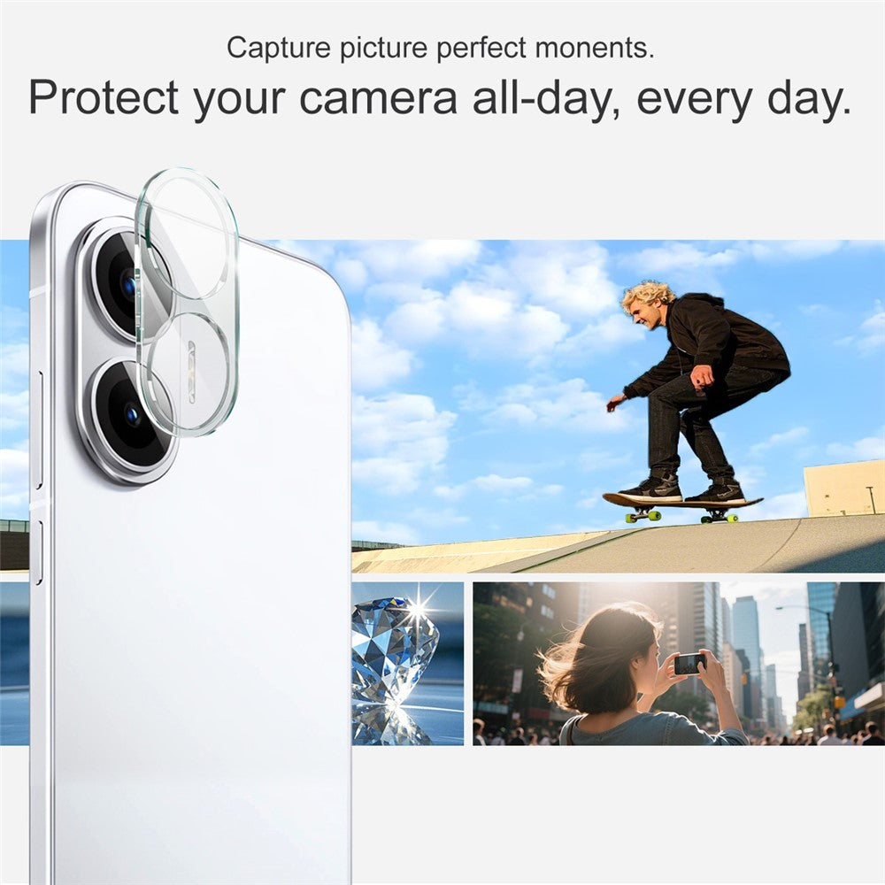 IMAK For Xiaomi Redmi Turbo 4 Pro 5G Tempered Glass Camera Lens Protector + Acrylic Lens Cap