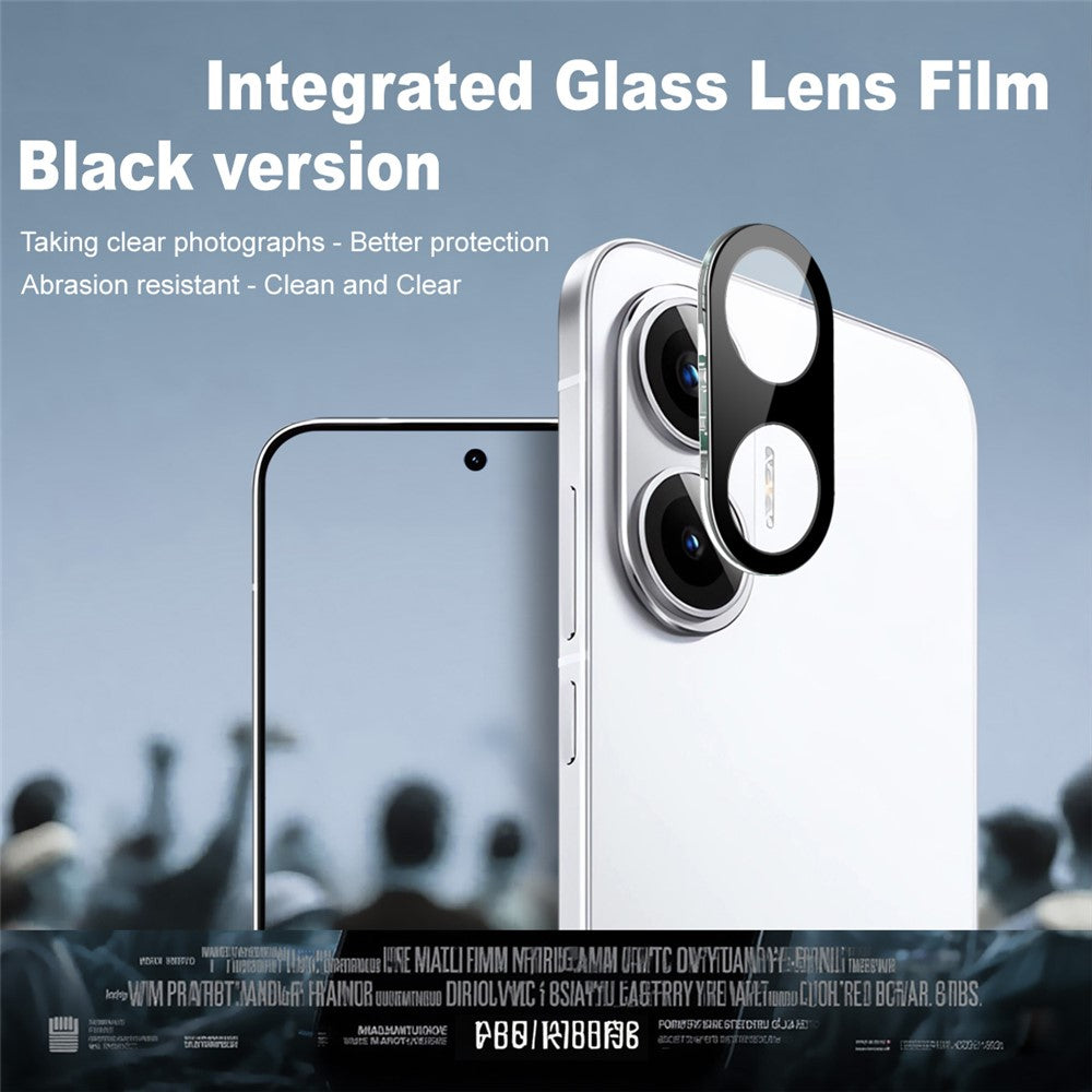 IMAK For Xiaomi Redmi Turbo 4 Pro 5G Tempered Glass Lens Film + Acrylic Cap (Black Version)