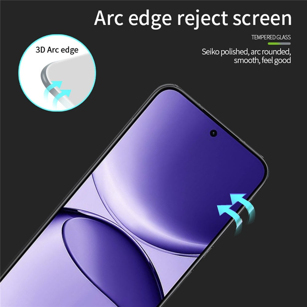 MOFI For Xiaomi Poco F7 5G / Redmi Turbo 4 Pro 5G Screen Protector  9H 3D Curved Tempered Glass Film