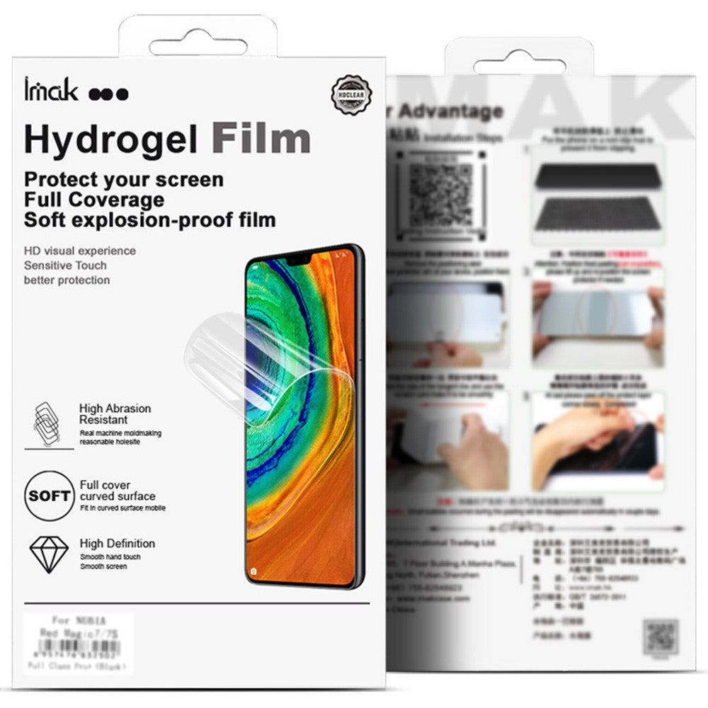 IMAK Hydrogel Film 4th Gen For Xiaomi Redmi Turbo 4 Pro 5G / Poco F7 5G Full Screen Protector Ultra Clear Soft TPU Film