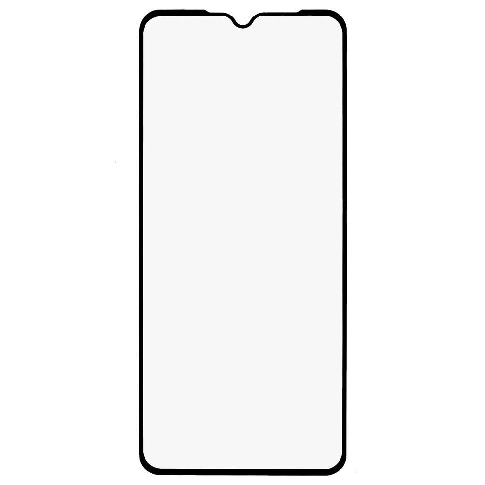 Xiaomi Redmi A1 4G / A2 4G Fullständigt lim Silk Print Härdat glas Skärmskydd Heltäckande Reptålig Film