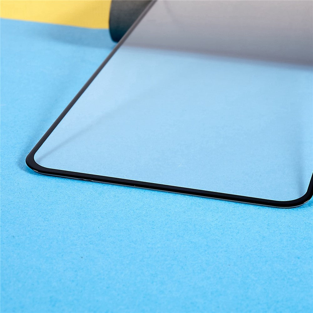 Xiaomi Redmi A1 4G / A2 4G Fullständigt lim Silk Print Härdat glas Skärmskydd Heltäckande Reptålig Film