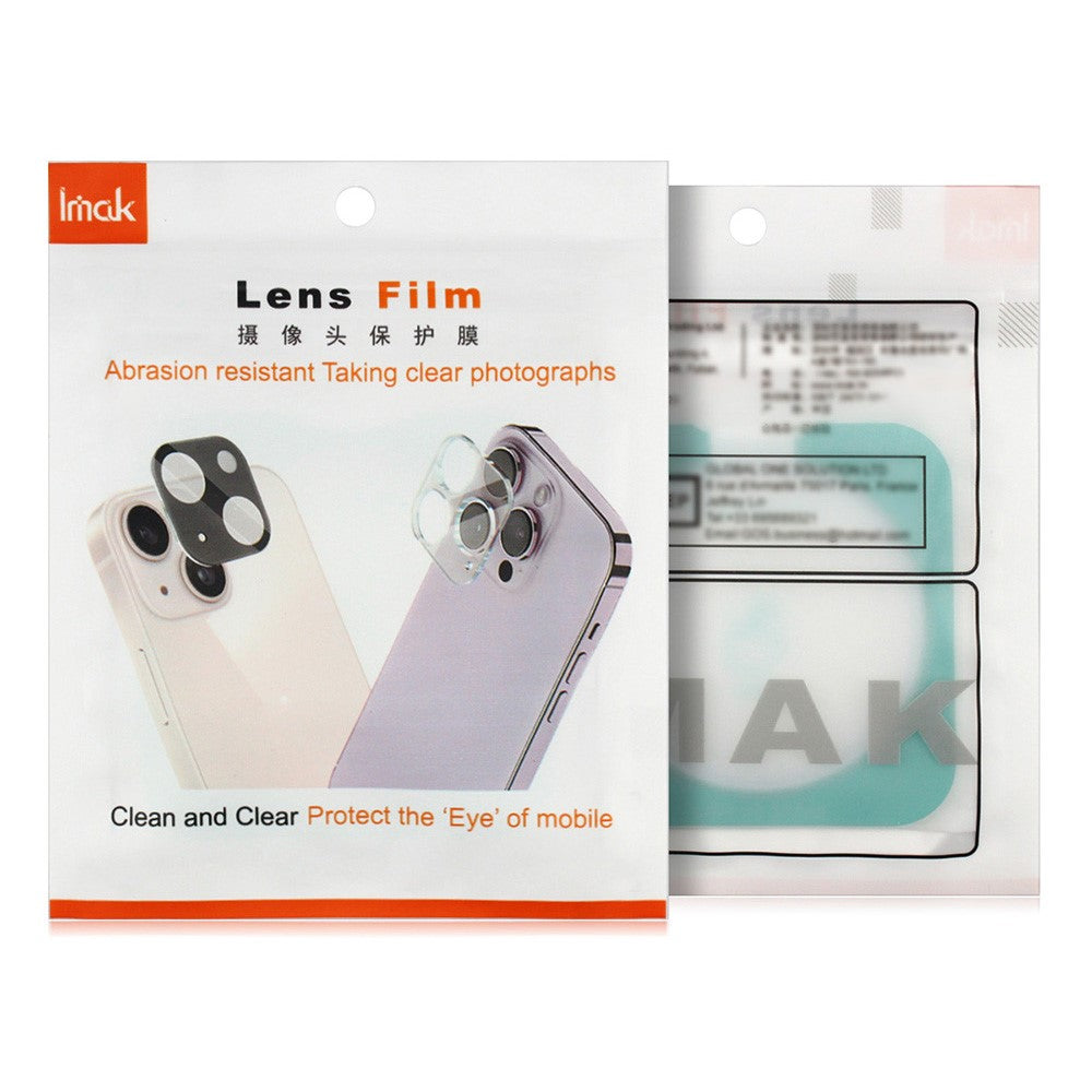 IMAK For Honor X60 GT 5G Camera Lens Protector Tempered Glass Lens Film with Self Positioning Frame
