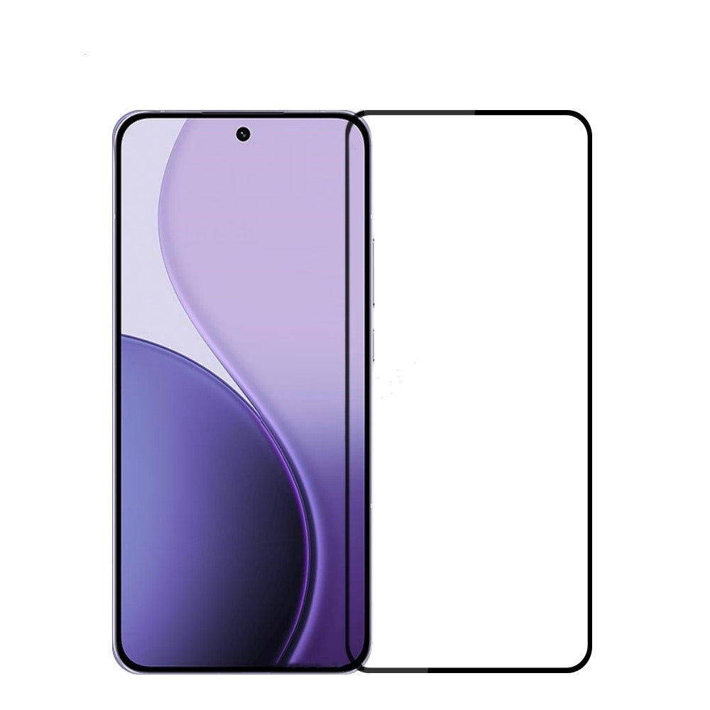 MOFI För Oppo Reno14 Pro 5G Skärmskydd 9H Heltäckande Lim Hög Aluminium-Silikon Glasfilm